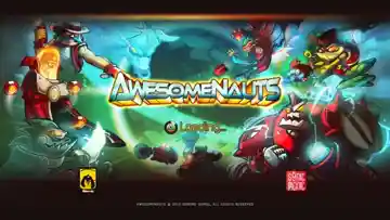 Awesomenauts (USA) (Trial) screen shot title